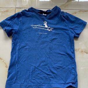 Janie and Jack Nautical Blue Tee